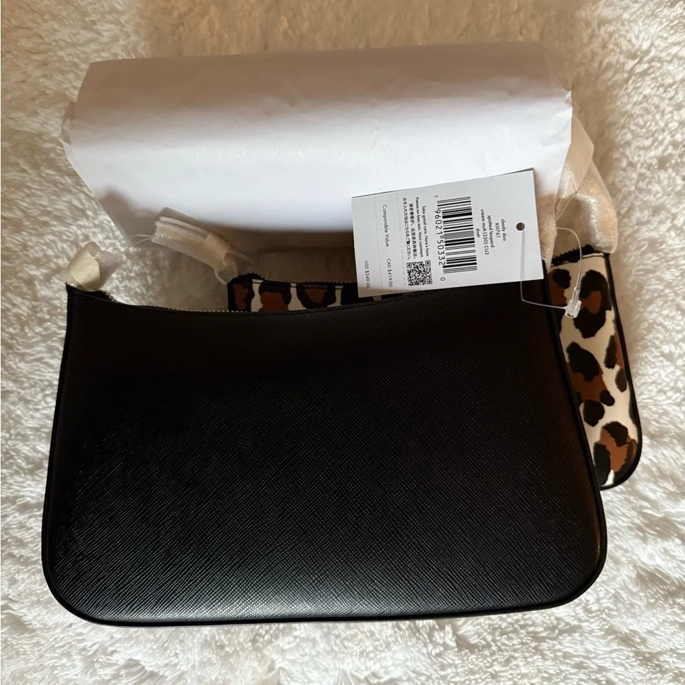 Kate Spade Duet Leopard Small Crossbody